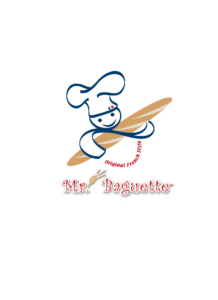 Mr. Baguette logo with the "House of quality" slogan.