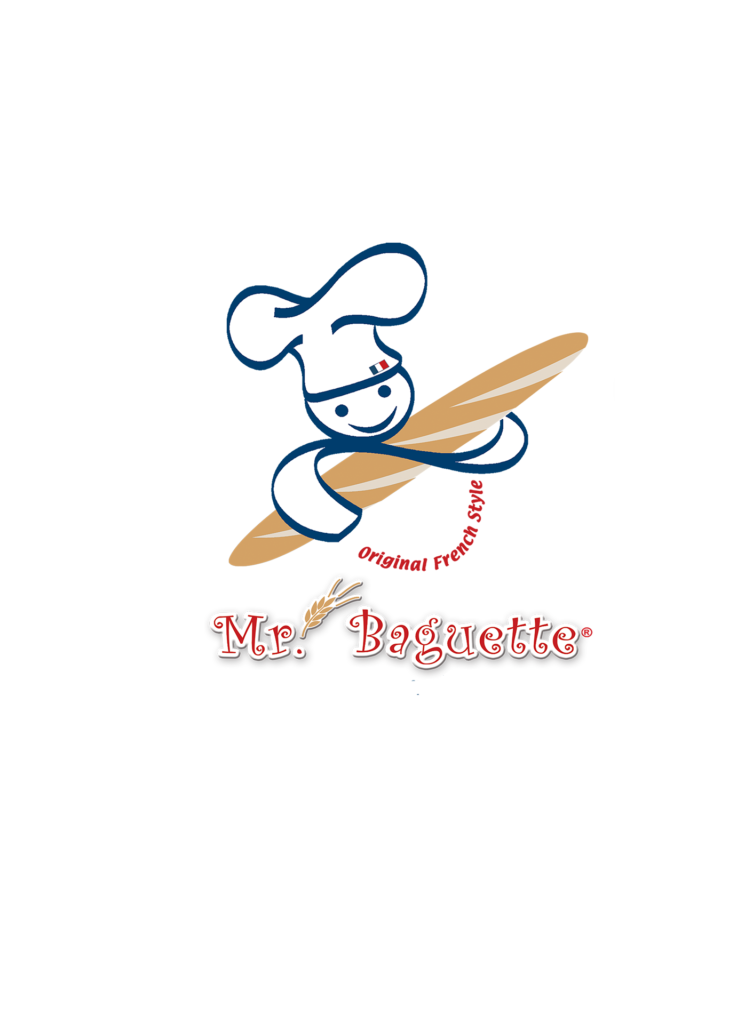 Mr. Baguette logo with the "House of quality" slogan.